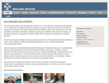 Tablet Screenshot of bauorden.ch